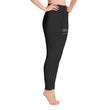 5813 Ventures Logo In Pearl on Yoga Pants