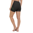 Binary Instructions To Keep Moving The World Forward With Venusian Earth In Green on Yoga Shorts