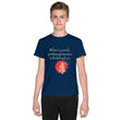 Believe To Win Haiku With Sun Tree on Youth Original Tee Shirt