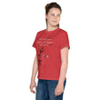 Walk With A Purpose Haiku With Dragonfly on Youth Original Tee Shirt