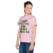 Baby Animals Keep Moving The World Forward In Pink on Youth Original Tee Shirt