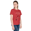 Walk With A Purpose Haiku With Dragonfly on Youth Original Tee Shirt