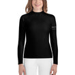 5813 Ventures Logo In Pearl on Youth Rash Guard