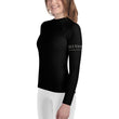 5813 Ventures Logo In Pearl on Youth Rash Guard