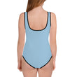 Dream Bigger Haiku With Mountains on Youth One-Piece Swimsuit