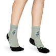 Love Gratitude Peace Harmony Haiku With Bamboo on Ankle Socks