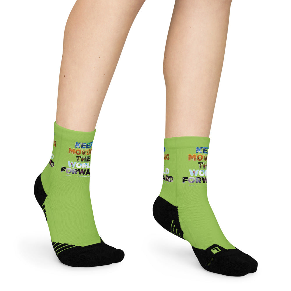 Environmental Causes Keep Moving The World Forward on Ankle Socks