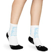 Word Clouds To Keep Moving The World Forward Through Blue Word Sky on Ankle Socks