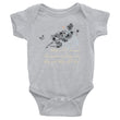 Always Win Now Haiku With Butterfly on Baby Short Sleeve Bodysuit