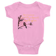 Life Is An Encore Haiku With Wren on Baby Short Sleeve Bodysuit