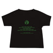 Binary Instructions To Keep Moving The World Forward With Vitruvian Earth In Green on Baby Jersey Short Sleeve T-Shirt