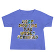 Baby Animals Keep Moving The World Forward on Baby Jersey Short Sleeve T-Shirt