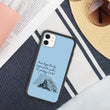 Dream Bigger Haiku With Mountains on Biodegradable iPhone Case