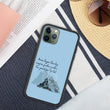 Dream Bigger Haiku With Mountains on Biodegradable iPhone Case