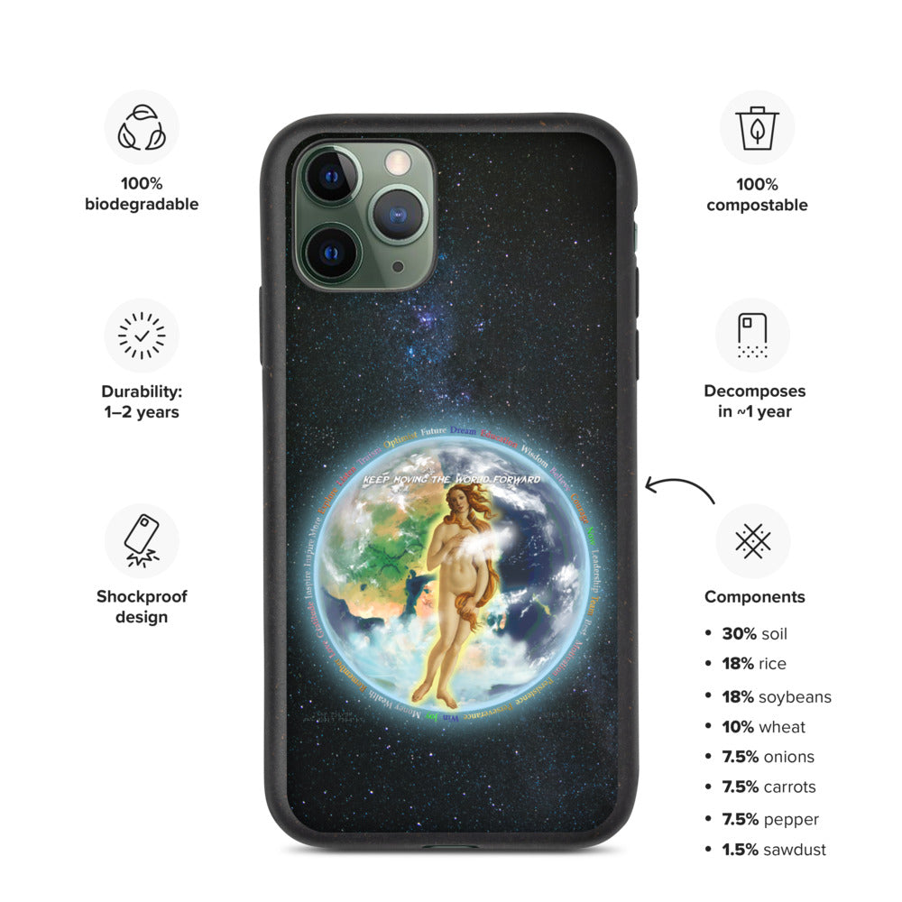 Venusian Earth on Biodegradable iPhone Case