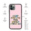 Baby Animals Keep Moving The World Forward In Pink on Biodegradable iPhone Case