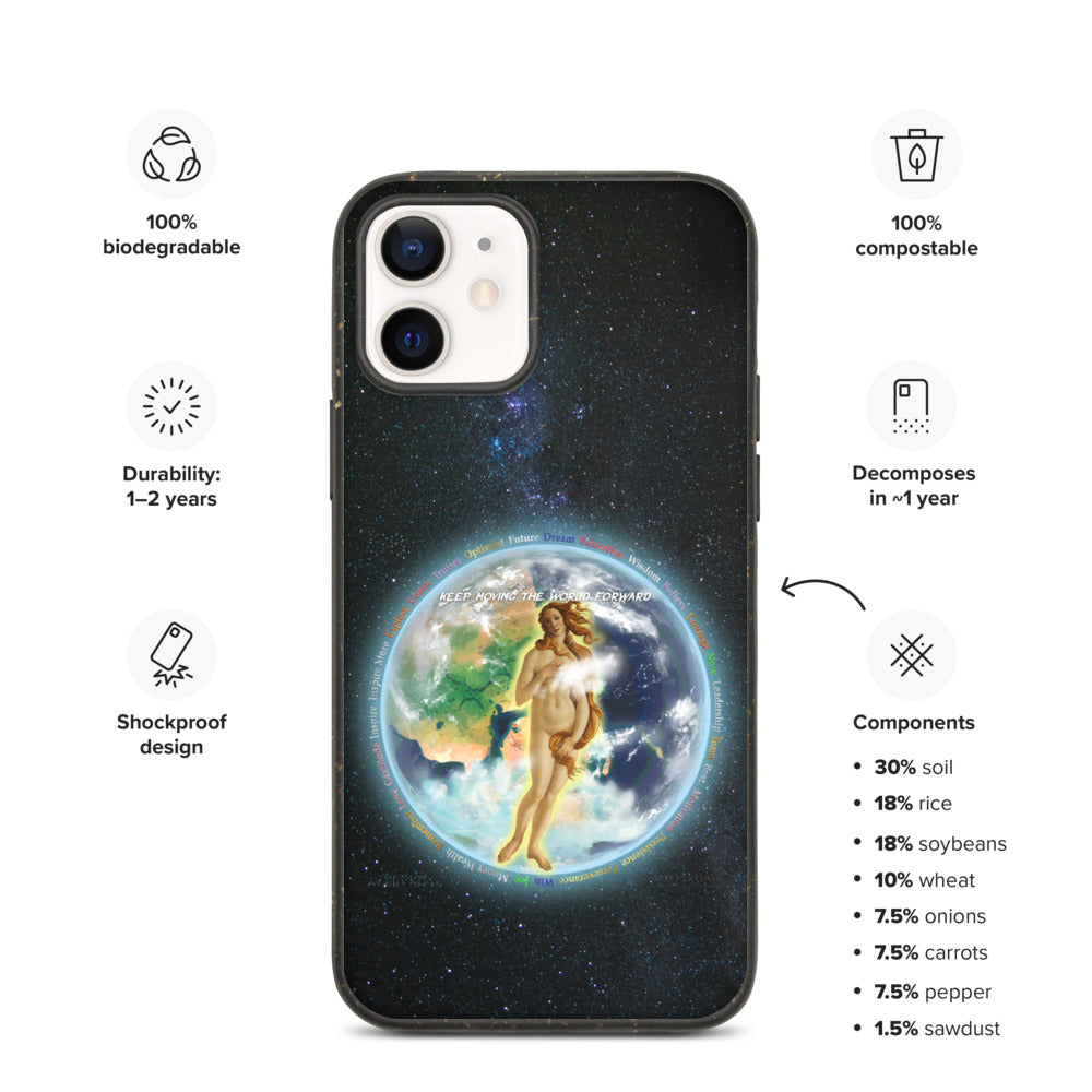 Venusian Earth on Biodegradable iPhone Case