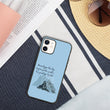 Dream Bigger Haiku With Mountains on Biodegradable iPhone Case