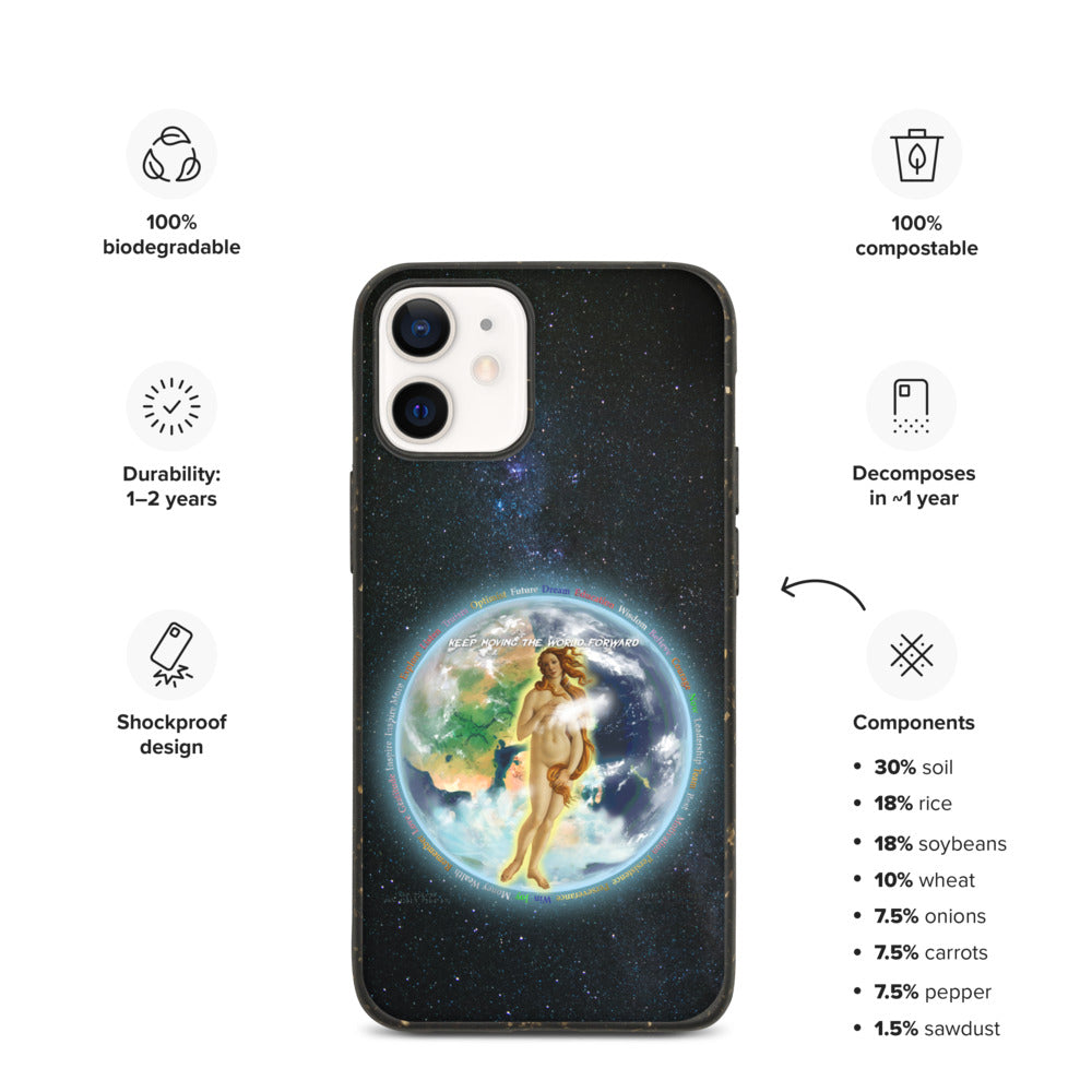 Venusian Earth on Biodegradable iPhone Case