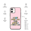 Baby Animals Keep Moving The World Forward In Pink on Biodegradable iPhone Case