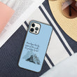 Dream Bigger Haiku With Mountains on Biodegradable iPhone Case