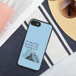 Dream Bigger Haiku With Mountains on Biodegradable iPhone Case