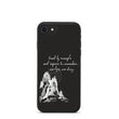 Lead By Example Haiku With Mountain Shrines on Biodegradable iPhone Case