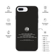 Binary Instructions To Keep Moving The World Forward With Venusian Earth In White on Biodegradable iPhone Case