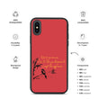 Life Is An Encore Haiku With Wren on Biodegradable iPhone Case