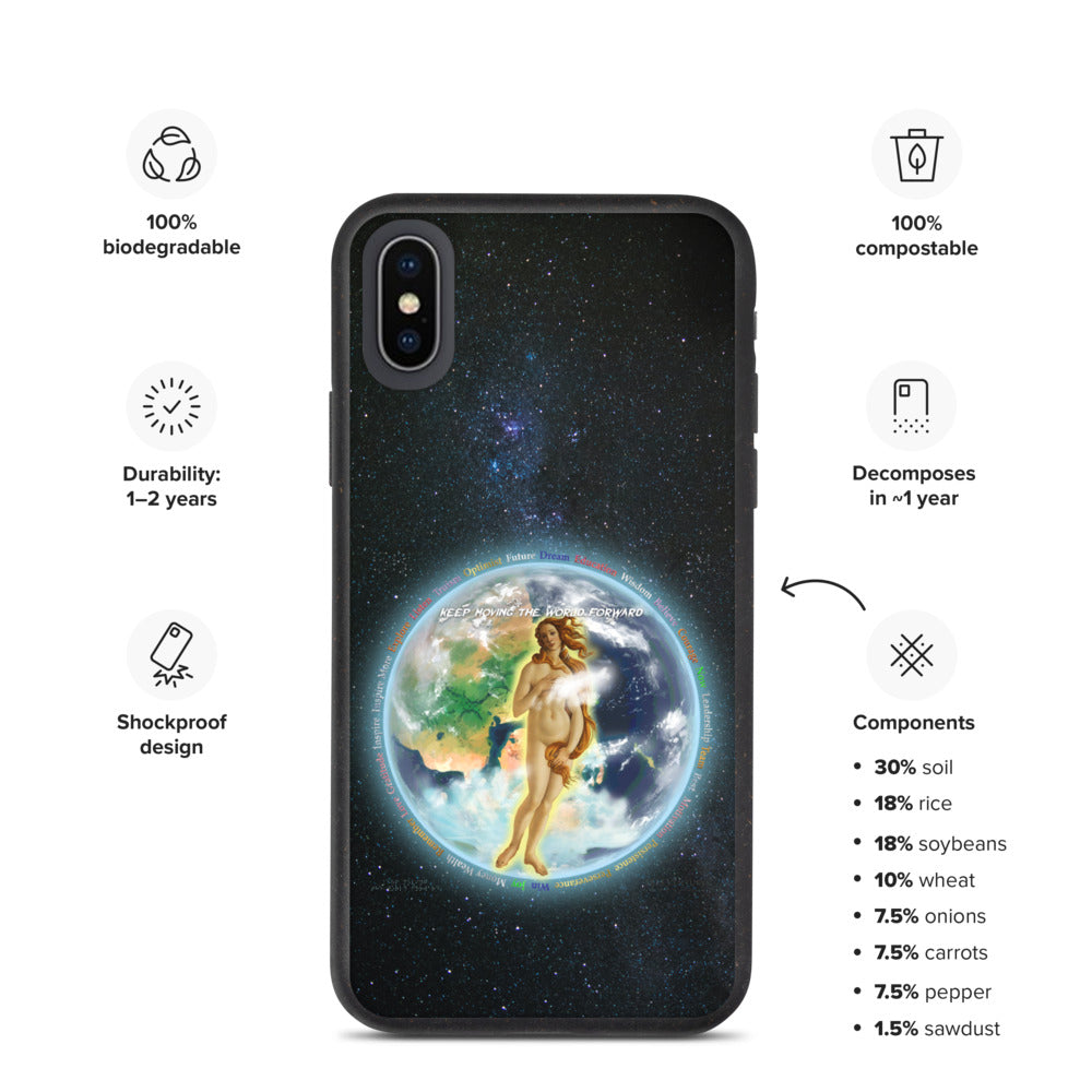 Venusian Earth on Biodegradable iPhone Case