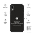 Binary Instructions To Keep Moving The World Forward With Venusian Earth In White on Biodegradable iPhone Case