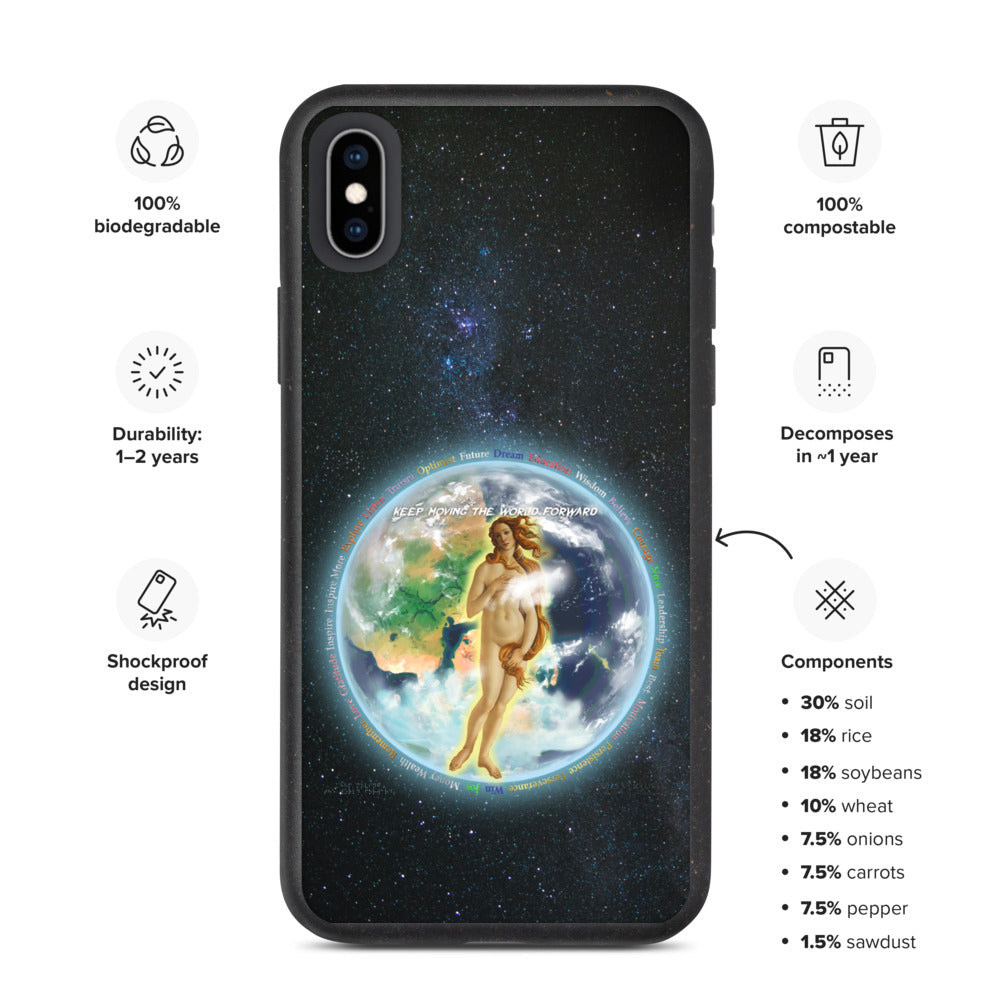 Venusian Earth on Biodegradable iPhone Case