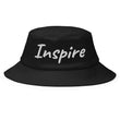 Inspire In Diamond Embroidery on Old School Bucket Hat