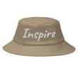 Inspire In Diamond Embroidery on Old School Bucket Hat