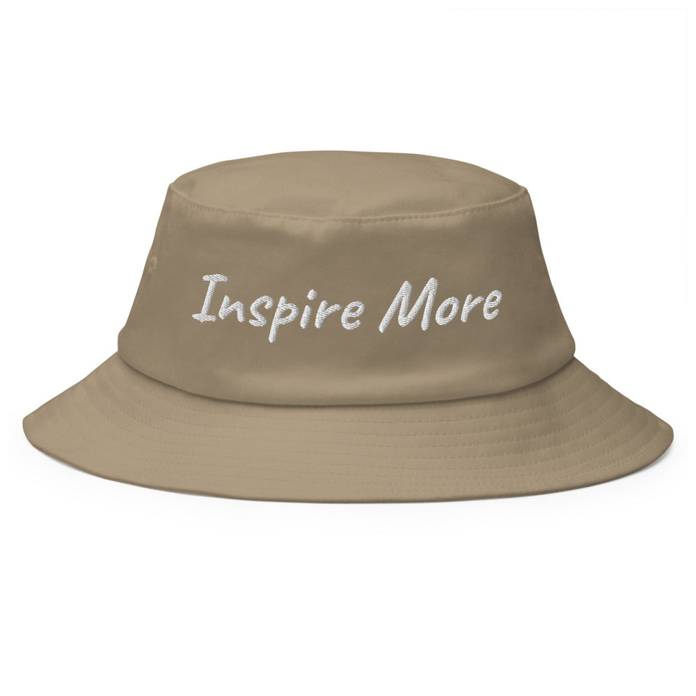 Inspire More In Diamond Embroidery on Old School Bucket Hat