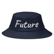 Future In Pearl Embroidery on Old School Bucket Hat