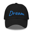 Dream In Sapphire Embroidery on Classic Dad Hat