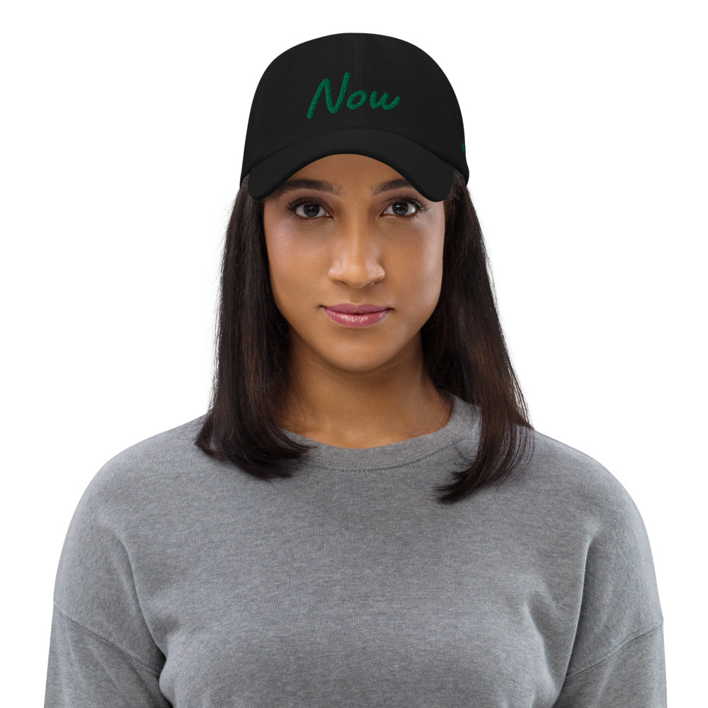 Now In Emerald Embroidery on Classic Dad Hat