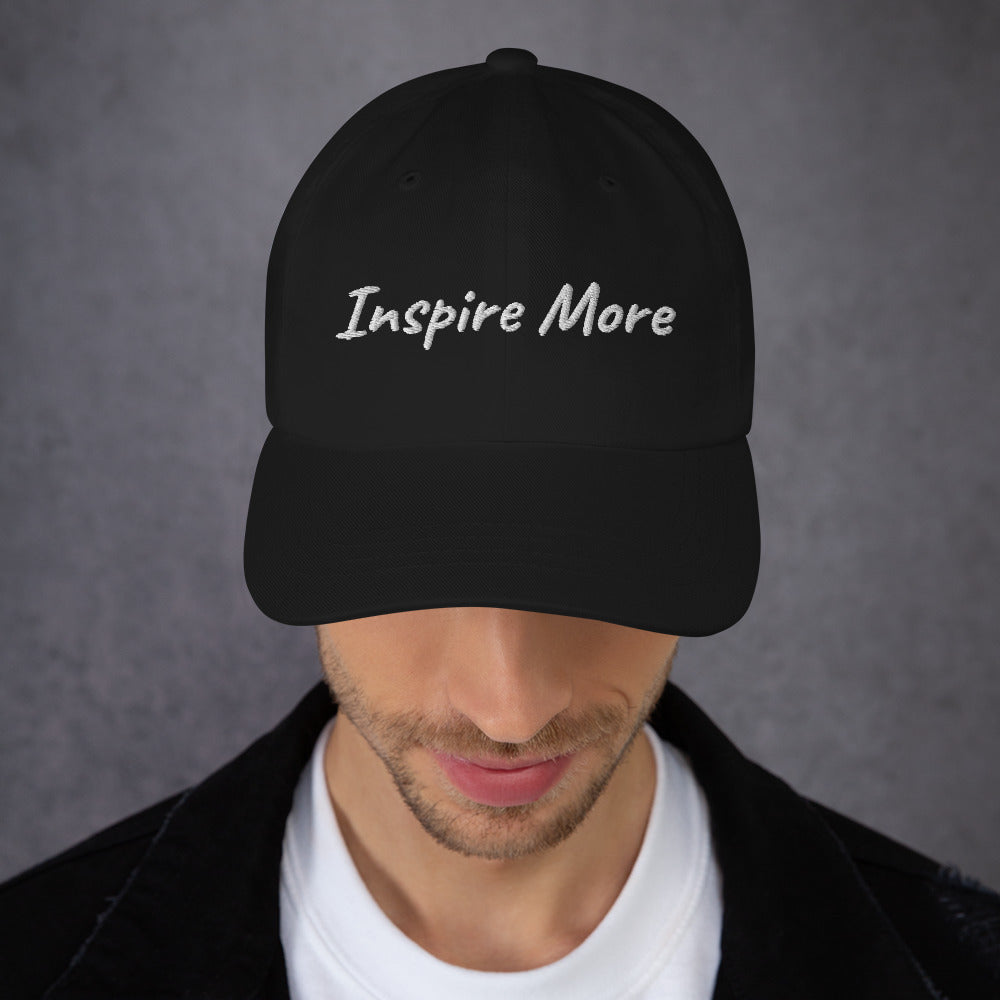 Inspire More In Diamond Embroidery on Classic Dad Hat