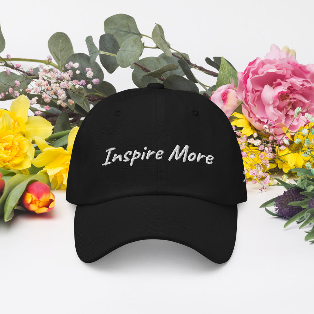 Inspire More In Diamond Embroidery on Classic Dad Hat