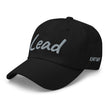 Lead In Silver Embroidery on Classic Dad Hat