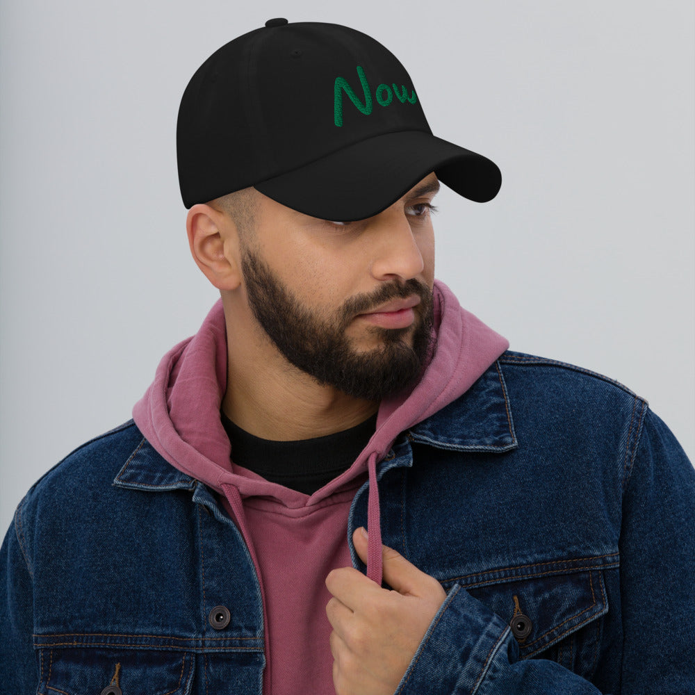 Now In Emerald Embroidery on Classic Dad Hat