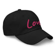 Love In Star Rose Quartz Embroidery on Classic Dad Hat