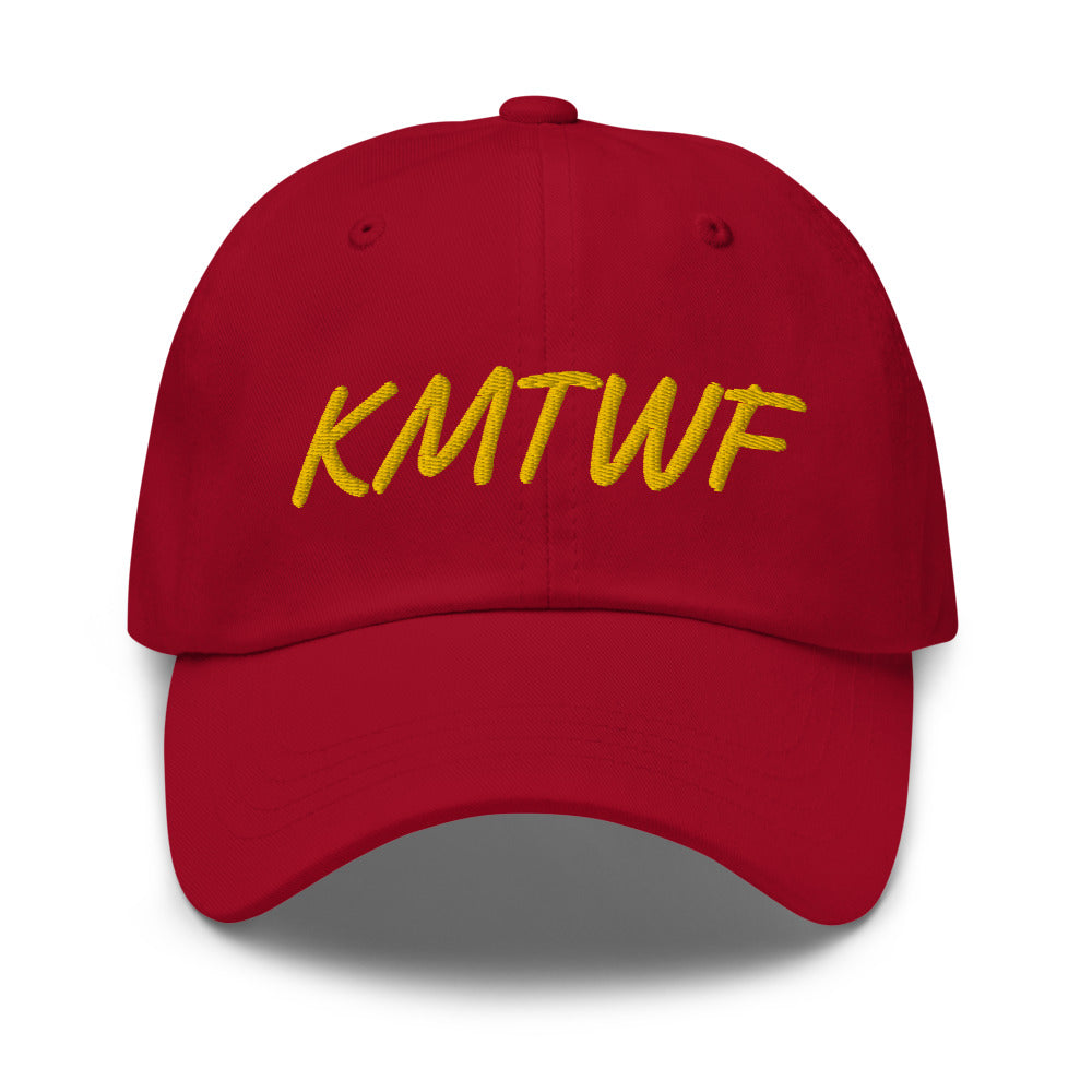 KMTWF In Gold Embroidery on Classic Dad Hat