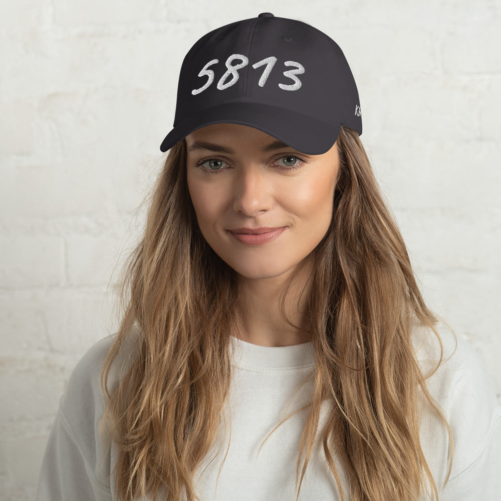 5813 In Pearl Embroidery on Classic Dad Hat