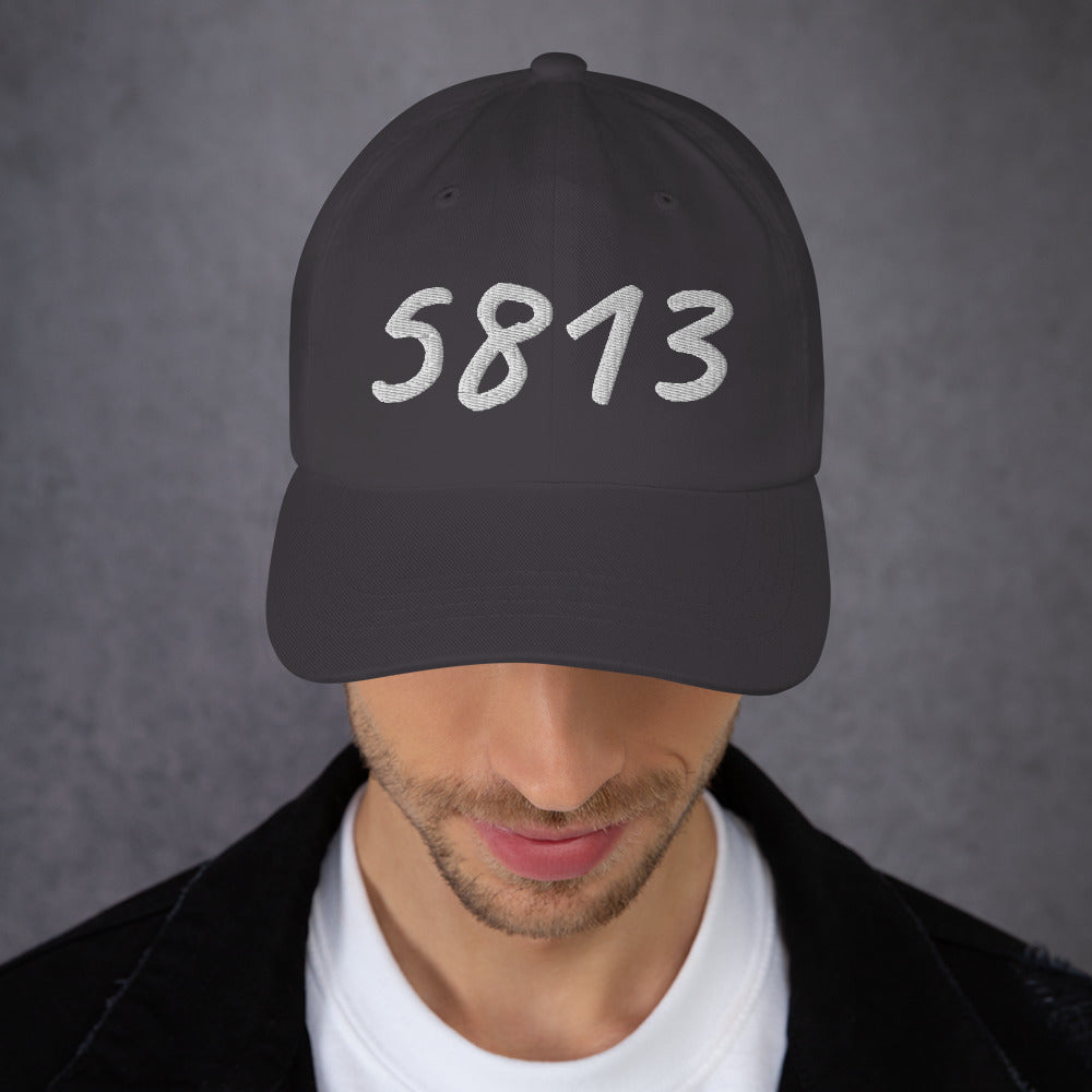 5813 In Pearl Embroidery on Classic Dad Hat