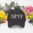 5813 In Pearl Embroidery on Classic Dad Hat