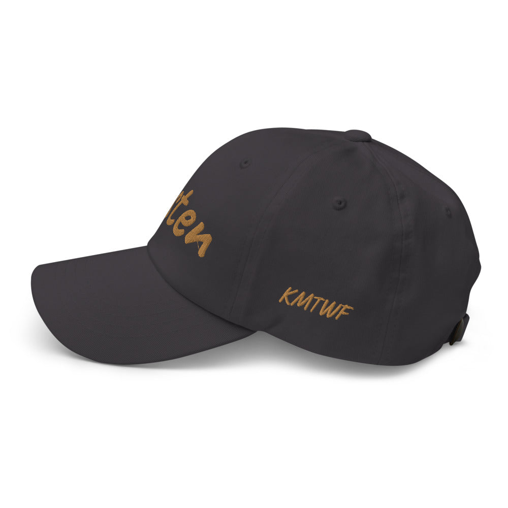 Listen In Copper Embroidery on Classic Dad Hat