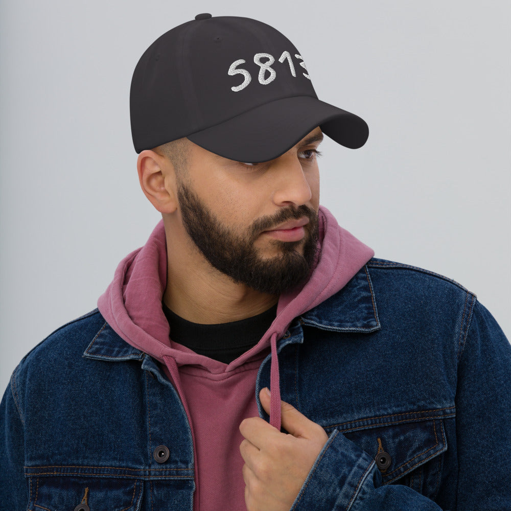 5813 In Pearl Embroidery on Classic Dad Hat