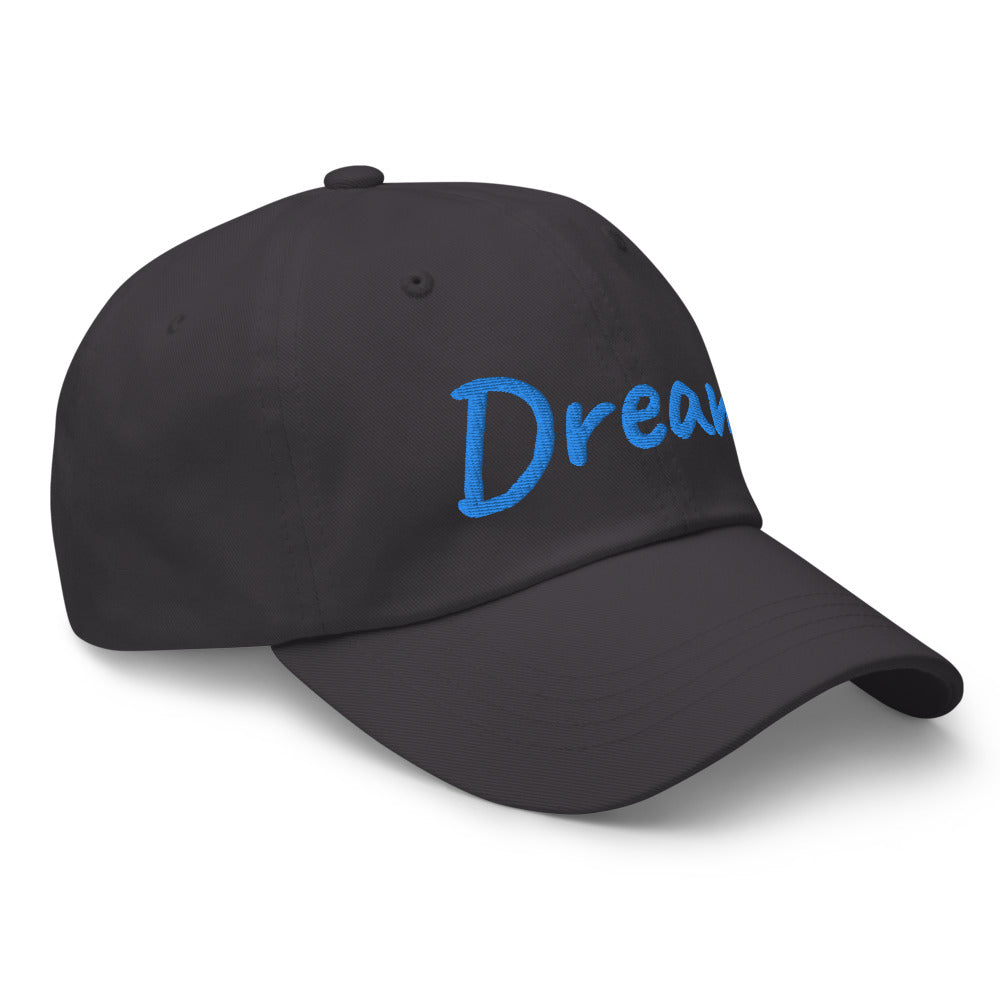 Dream In Sapphire Embroidery on Classic Dad Hat